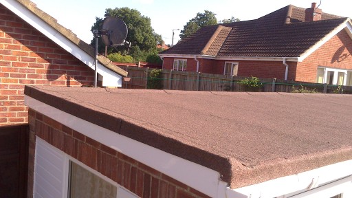Garage Felted Roof