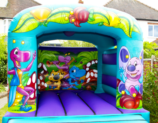 'Bugs' 13' x 11' bouncy castle