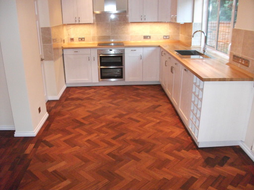 Hand made Oak kitchen cabinets and work top