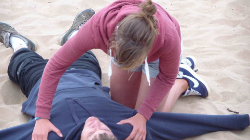 Outdoor first aid (at the beach!)