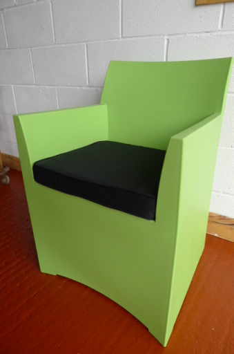 We make lots of different cushions. These are garden chairs from John Lewis.