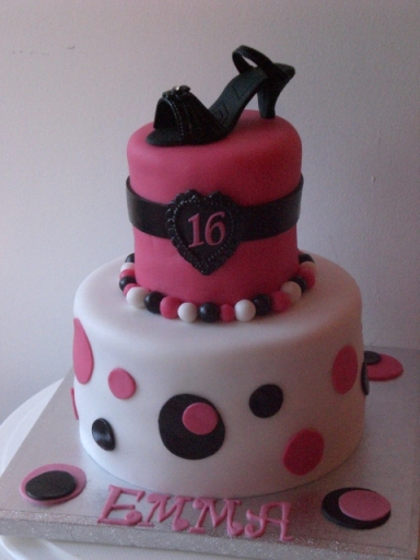 Sweet 16 Birthday cake