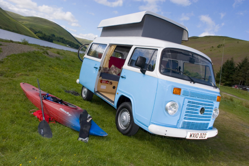 VW campervan Daisy