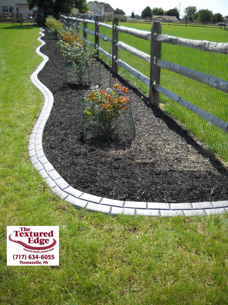 The Textured Edge Decorative Concrete Landscape Edging Pleasant