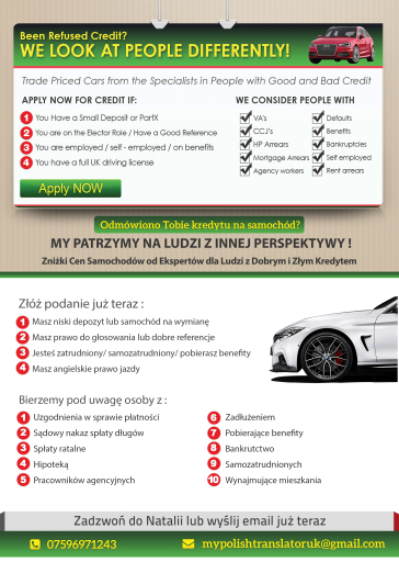 Car Finance in Hull