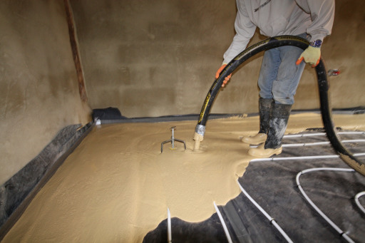 Liquid screed