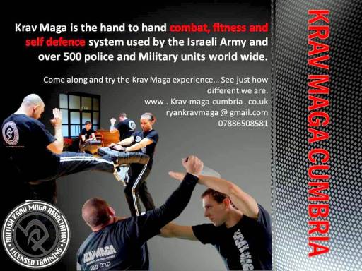 krav maga cumbria poster