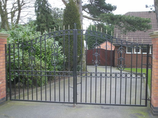 wrought iron gates