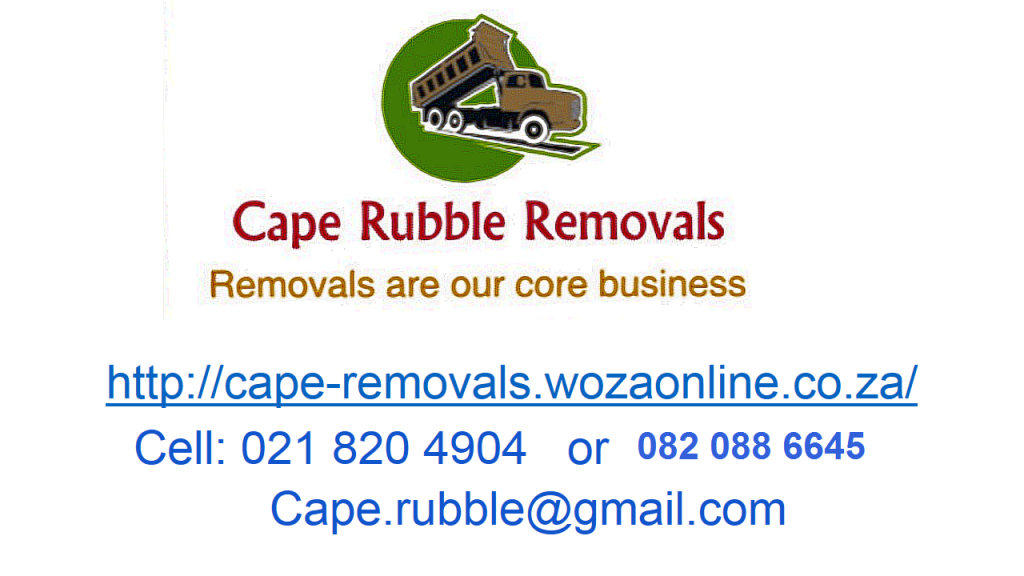 Cape Rubble Removals 7441, Milnerton, 7441