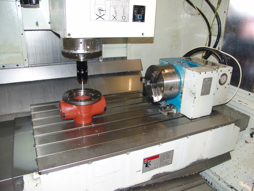 CNC Machining plus 4th Axis