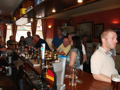 A night in the pub