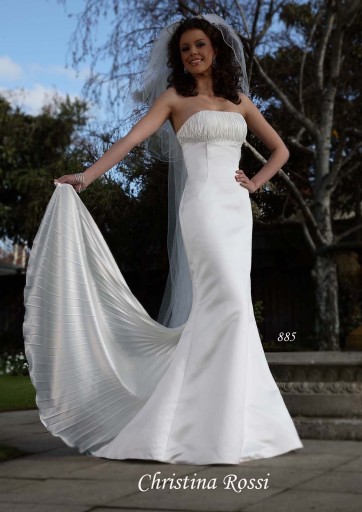 Christina Rossi Satin Gown