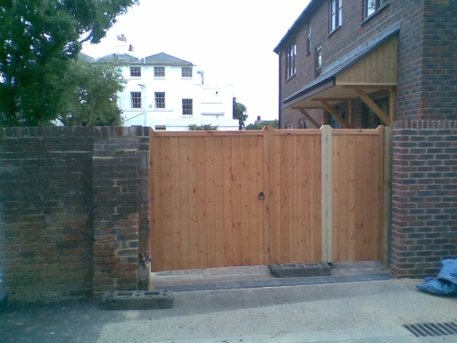 Bespoke gates fitted