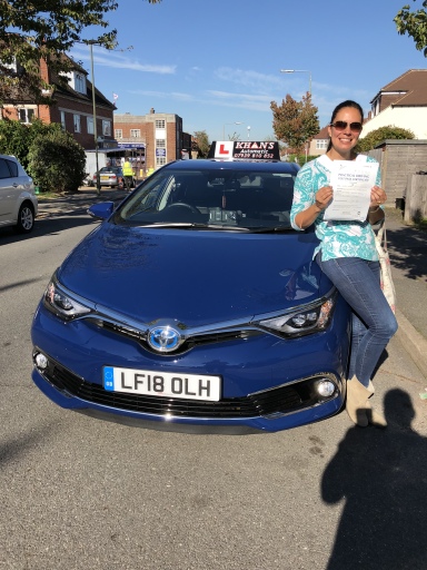 Passed 1st time in West Wickham 