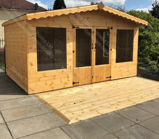 Summer House, Decking, Fencing