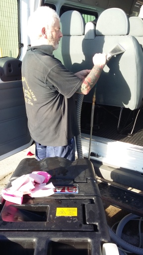 van cleaning
