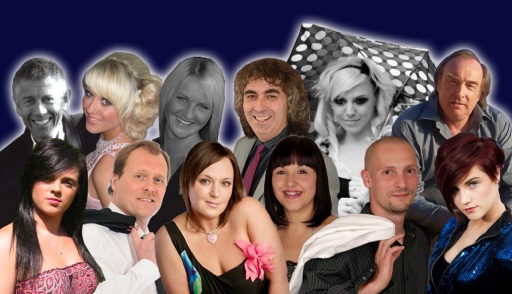 A small selection of Pridmore Artistes Managed Artistes.