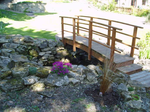 Garden decking