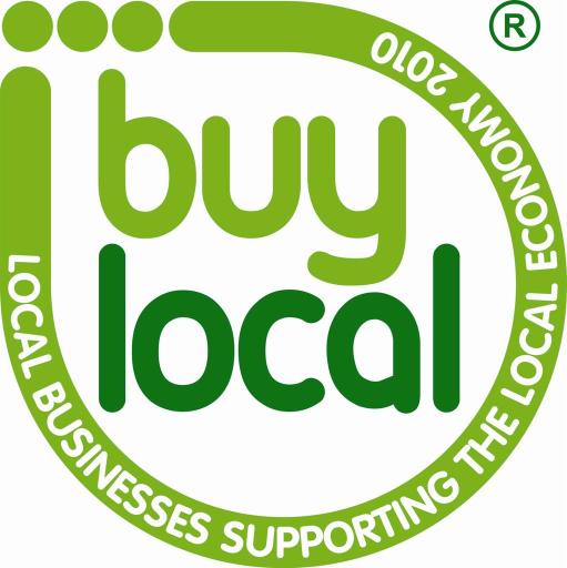 We are Buy Local accredited for using local produce &amp; services &amp; supporting the local economy