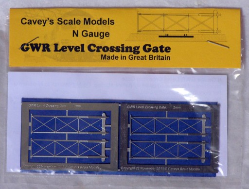 GWR N Gauge Level Crossing Gates