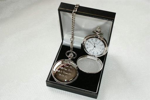 Engraved Pocket Watch