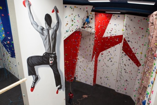 climbing gym