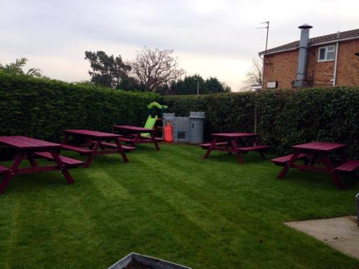 Beer Garden with childrens play area