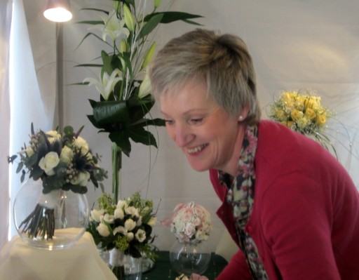 Wendy Goodliff at a Spalding wedding show