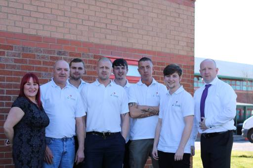 The CK Couriers team.