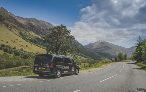 Glen Nevis &amp; Your Tour Scotland van