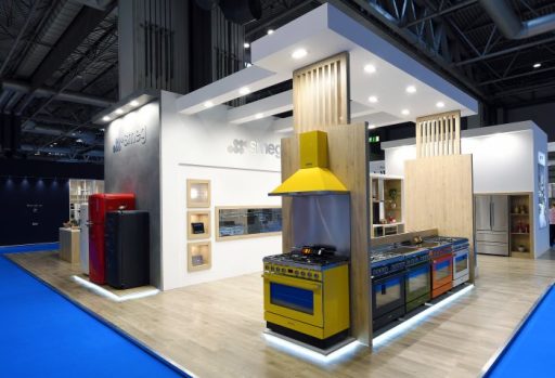 SMEG exhibitions display stand build by Xpressions