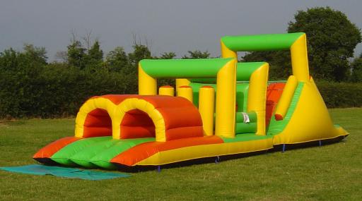 Assault Course. Bungee run, Gladiator Joust, pole joust, Sumos Laser Shot