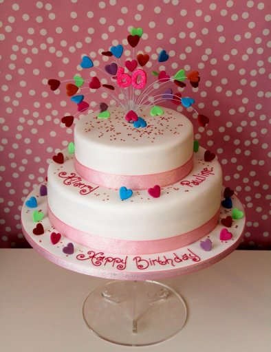 Two Tiered Birthday Cake