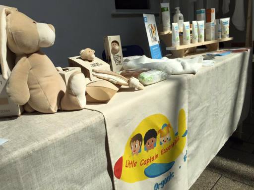 Our booth at Baby Market