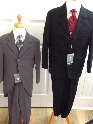 Boys wedding suits from 0/3mth to 14 yrs