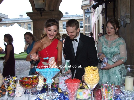 University Grad Ball sweets candy table Midlands
