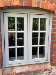 Flush casement window; Admiral Windows Oxford