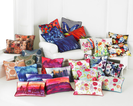 1000's of cushion designs, colours and shapes