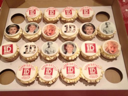 One Direction Cupcake