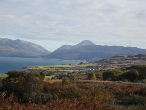 the road to Salen