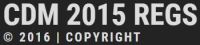 CDM 2015 Regulations