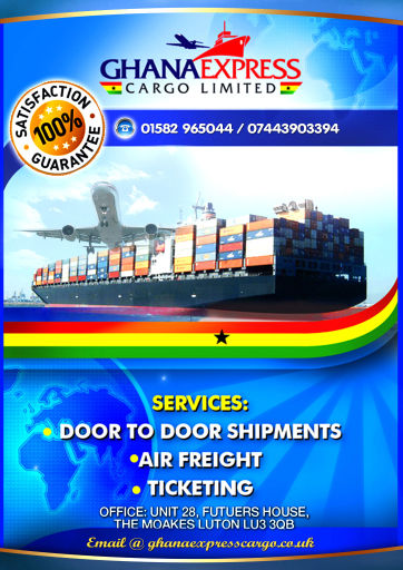 best door-to-door shipment to Ghana