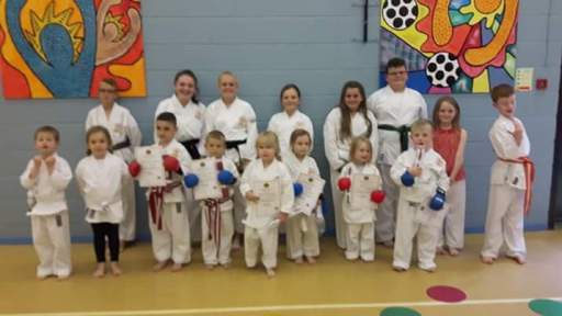 Kids karate classes at Birchgrove community centre swansea