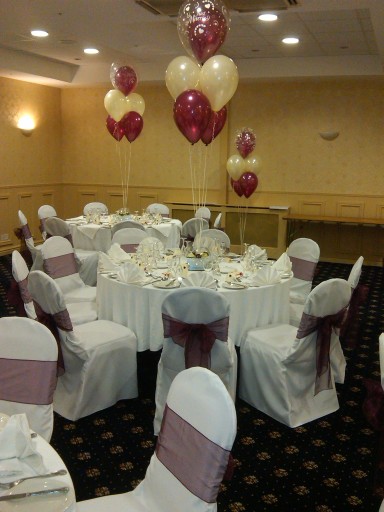 Valley Hotel, Balloons and Chair Covers