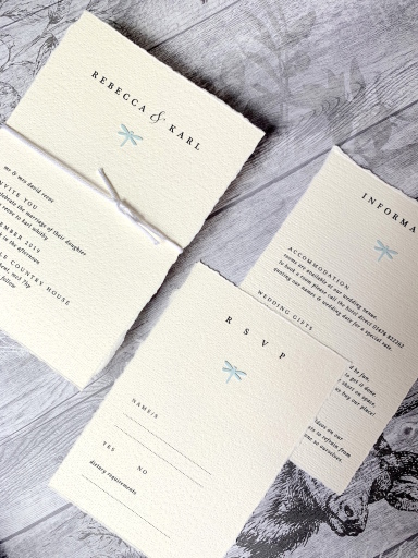 Dragonfly Invitation