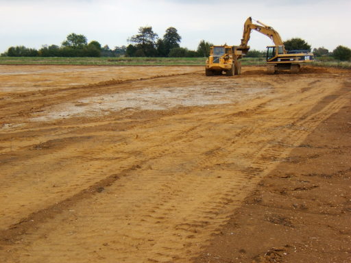 MAS excavation at a gravel quarry in Lincolnshire