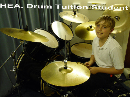 A H.E.A Drum Student