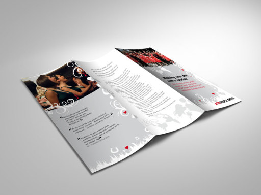6pp Tri-fold Brochure for ACM Gospel Choir