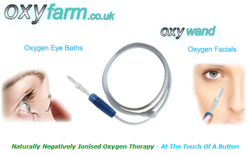 The OXYfarm OXYwand for Oxygen Facials