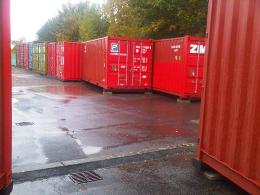 Self storage in Carlisle, Cumbria in secure compounds